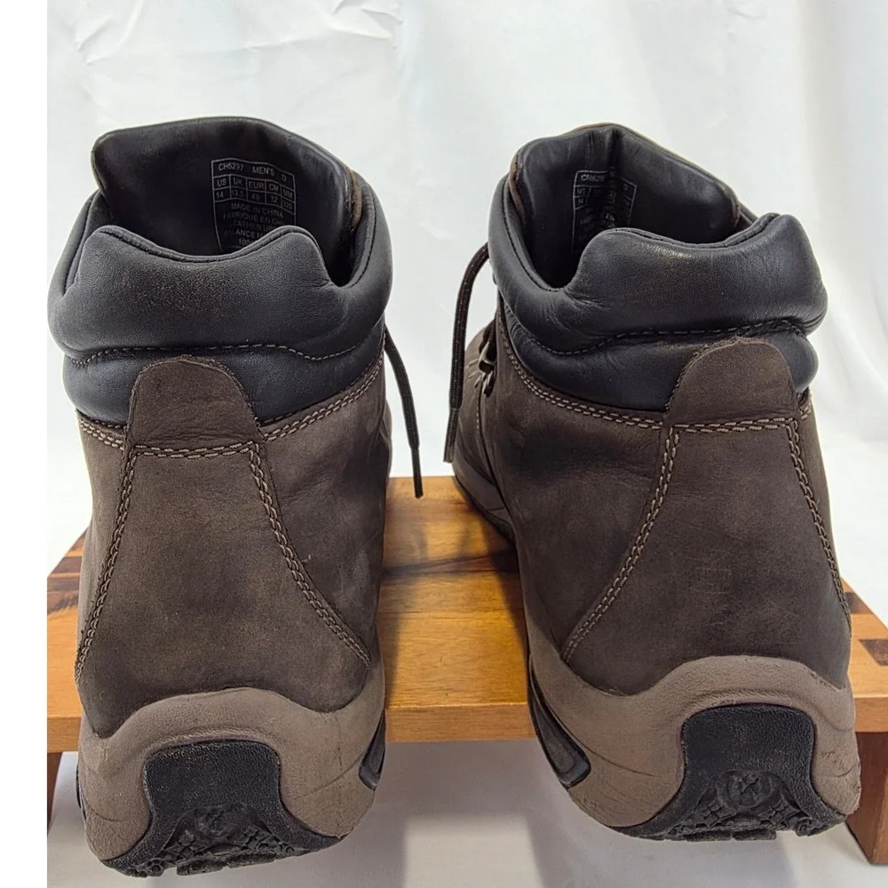 Dunham Waterproof Men's Leather Hiking Boots Size 14